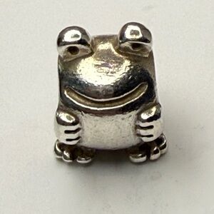 Retired Pandora Frog Charm S925 ALE Sterling Silver